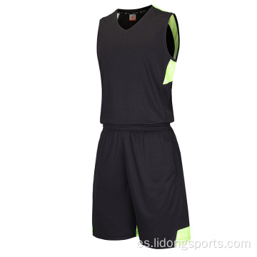 Lidong Basketball Fait Top and Basketball Shorts al por mayor